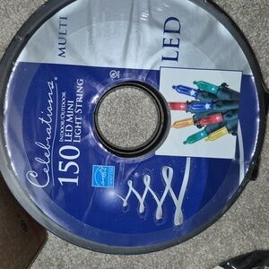 150 Muti Color Mini String Light On Reel